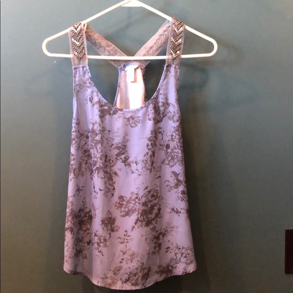 Daytrip blue tank top